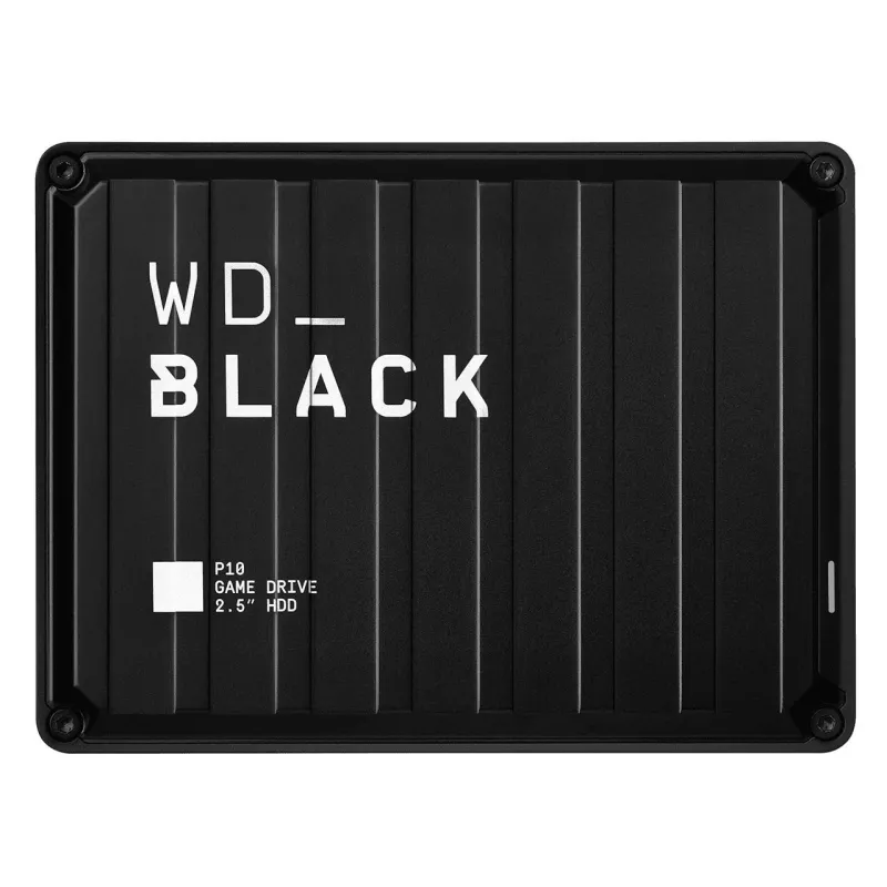 External HDD-WESTERN DIGITAL-P10 Game Drive-4TB-USB 3.2-Colour Black-WDBA3A0040BBK-WESN
