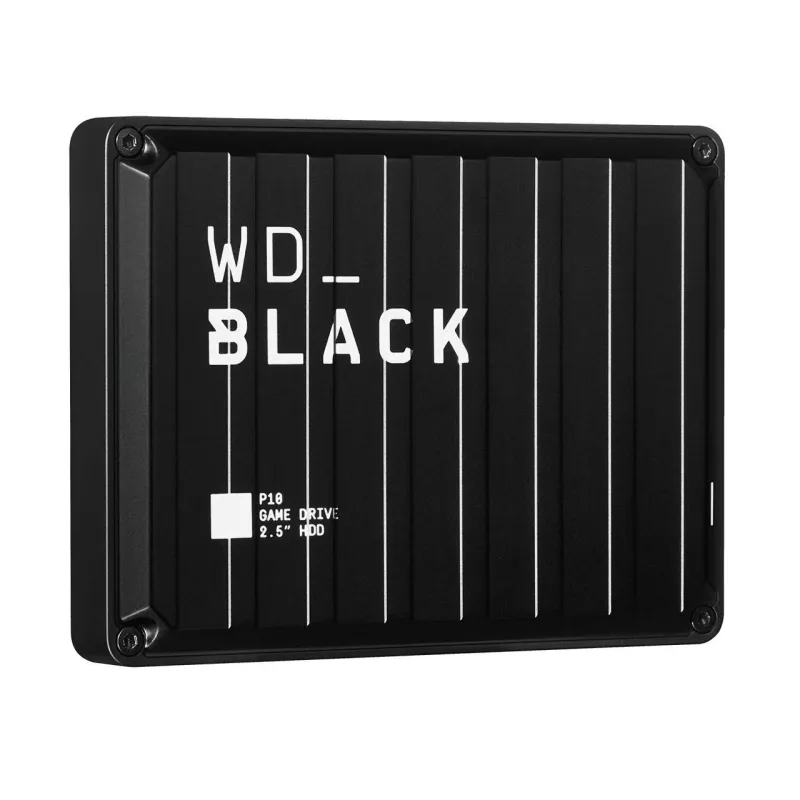External HDD-WESTERN DIGITAL-P10 Game Drive-4TB-USB 3.2-Colour Black-WDBA3A0040BBK-WESN