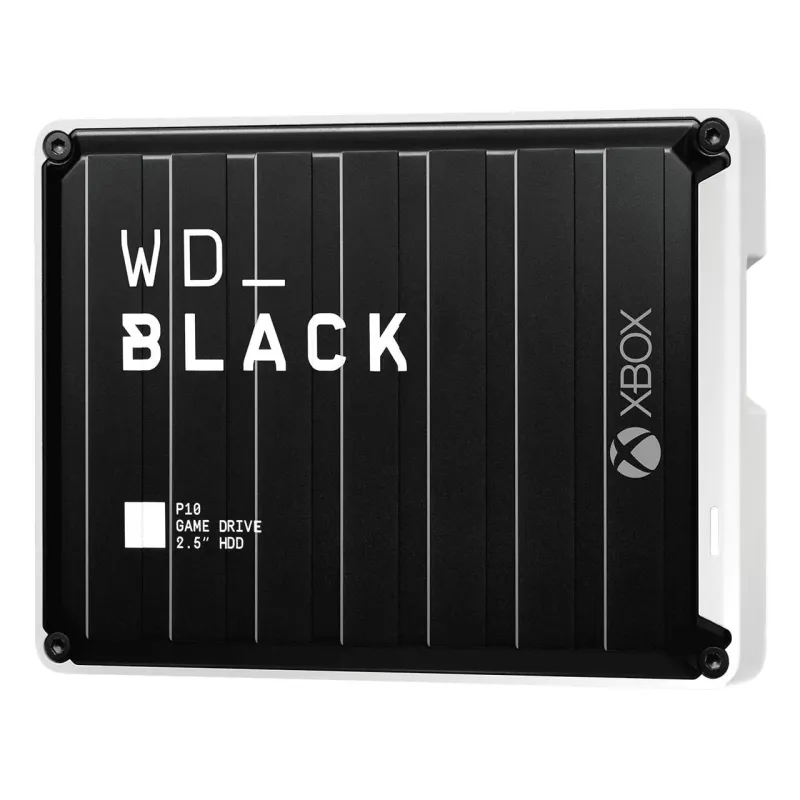 External HDD-WESTERN DIGITAL-P10 Game Drive-5TB-USB 3.2-Colour Black-WDBA5G0050BBK-WESN