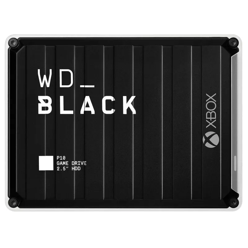 External HDD-WESTERN DIGITAL-P10 Game Drive-5TB-USB 3.2-Colour Black-WDBA5G0050BBK-WESN