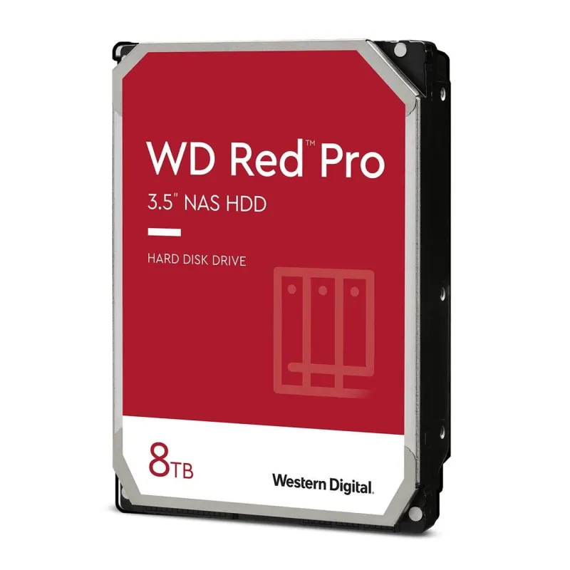 HDD-WESTERN DIGITAL-Red Pro-8TB-SATA 3.0-256 MB-7200 rpm-3,5-WD8005FFBX