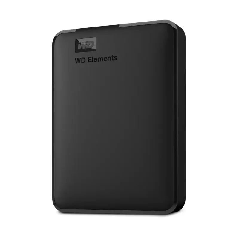 External HDD-WESTERN DIGITAL-Elements Portable-WDBHJS0060BBK-WESN-6TB-USB 3.0-Colour Black-WDBHJS0060BBK-WESN