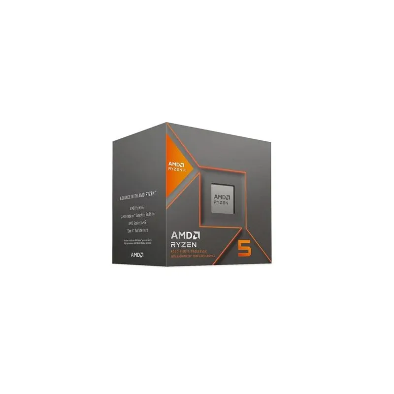 AMD - Ryzen 5 8600G - AM5 - Processor threads 12 - AMD - Processor cores 6