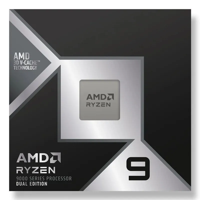 CPU-AMD-Desktop-AMD RyzenT 9-9950X3D2- 4.3 GHz-16xCores-Cache 192 MB-Socket Socket AM5-TDP 200 W-GPU Yes-Box-100-100001978WOF