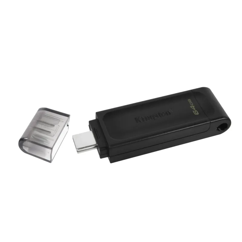 Memory drive flash usb-c 64gb-dt70-64gb kingston