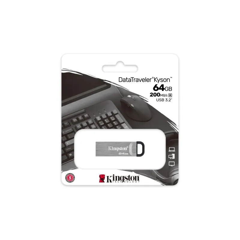 Memory drive flash usb3.2-64gb dtkn-64gb kingston