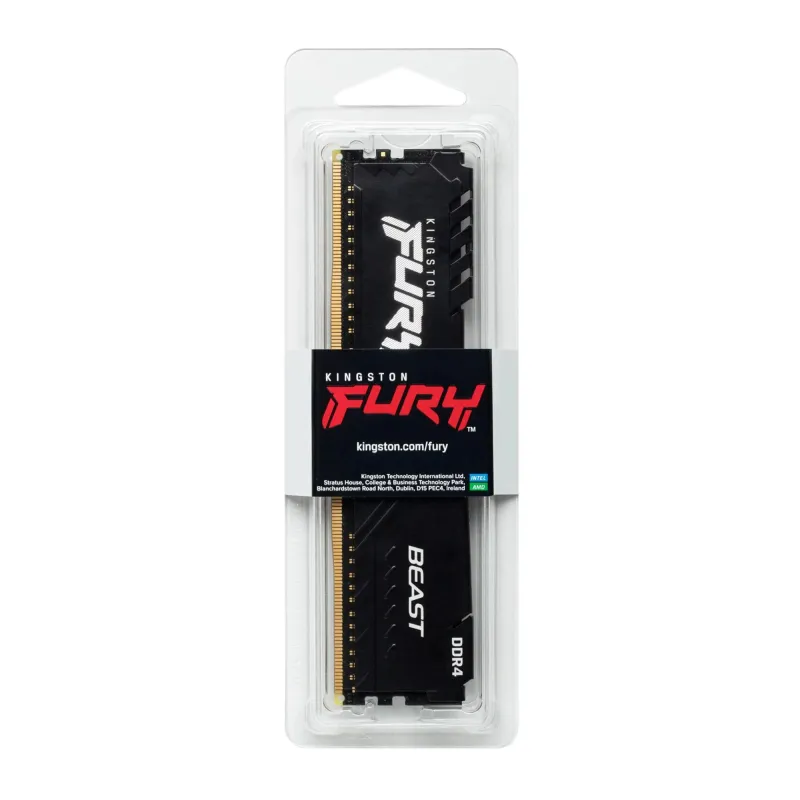 Memory dimm 16gb pc25600 ddr4-kf432c16bb1-16 kingston