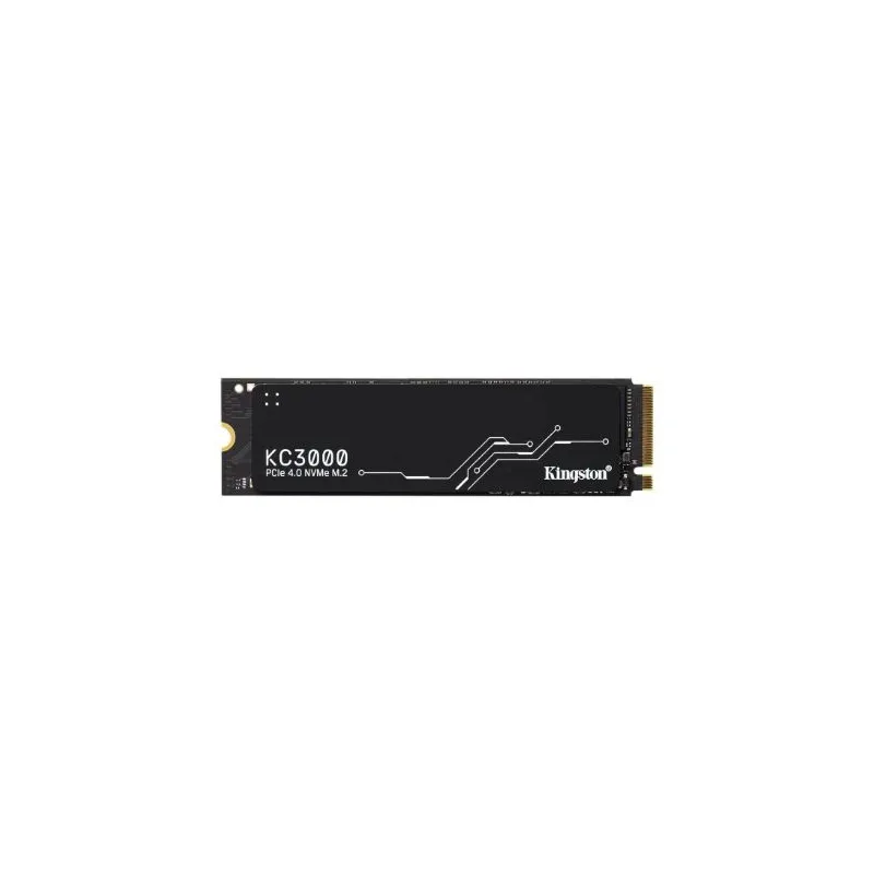 SSD-KINGSTON-KC3000-2TB-M.2-NVMe-3D TLC-Write speed 7000 MBytes-sec-Read speed 7000 MBytes-sec-MTBF 1800000 hours-SKC3000D-2048G