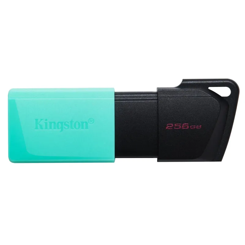 Kingston - USB Flash Drive - DataTraveler Exodia - 256 GB - USB 3.2 Gen 1 - Black-Teal