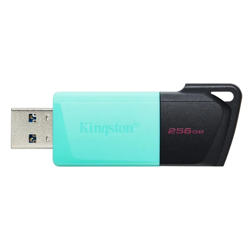 Kingston - USB Flash Drive - DataTraveler Exodia - 256 GB - USB 3.2 Gen 1 - Black-Teal