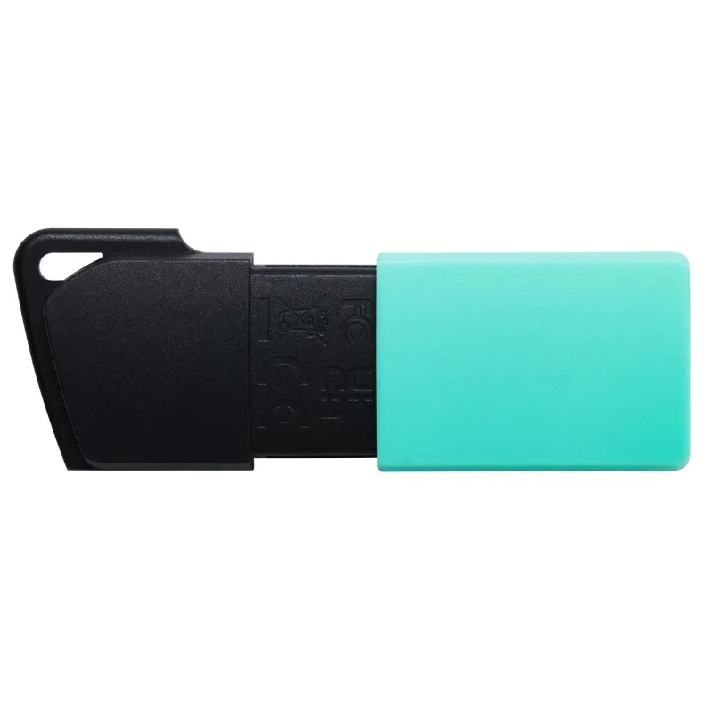 Kingston - USB Flash Drive - DataTraveler Exodia - 256 GB - USB 3.2 Gen 1 - Black-Teal