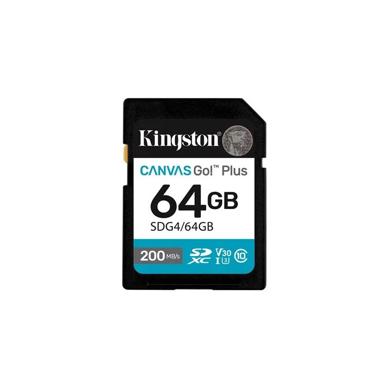Memory sdxc 64gb uhs-i-sdg4-64gb kingston