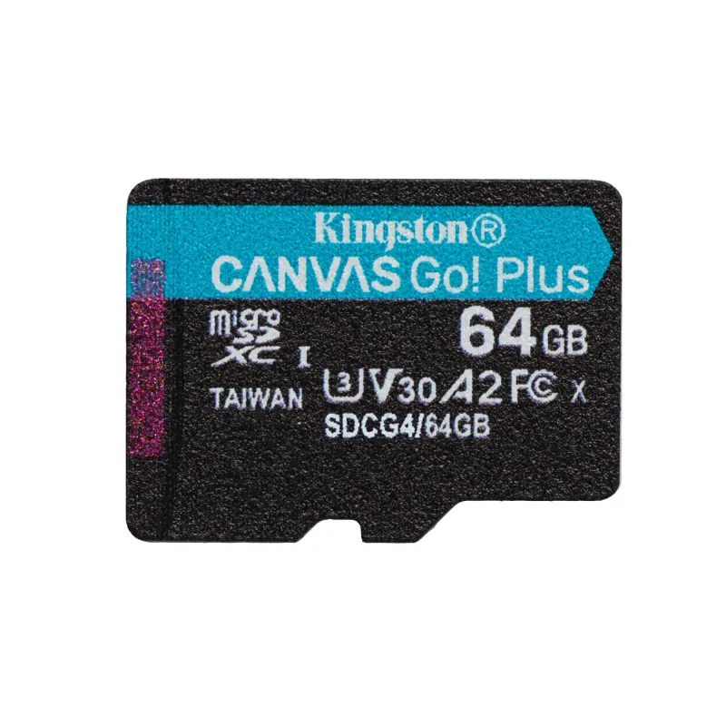 Memory micro sdxc 64gb uhs-i-w-adapter sdcg4-64gb kingston