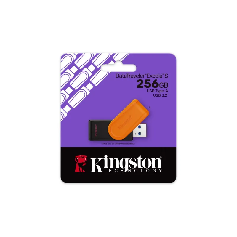 Memory drive flash usb3.2-256gb dtxs-256gb kingston