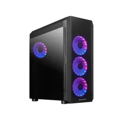 Case-CHIEFTEC-SCORPION 4-MiniTower-Case product features Transparent panel-Not included-ATX-MicroATX-MiniITX-Colour