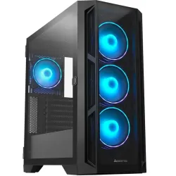 Case-CHIEFTEC-APEX ARGB-MidiTower-Not included-ATX-MicroATX-MiniITX-Colour Black-GA-01B-TG-OP