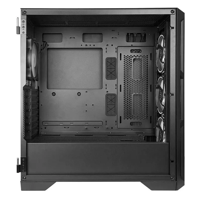 Case-CHIEFTEC-APEX ARGB-MidiTower-Not included-ATX-MicroATX-MiniITX-Colour Black-GA-01B-TG-OP