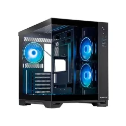 Case-CHIEFTEC-VISIO GM-30B-TG-OP-MidiTower-Case product features Transparent panel-Not included-ATX-MicroATX-MiniITX-Colour