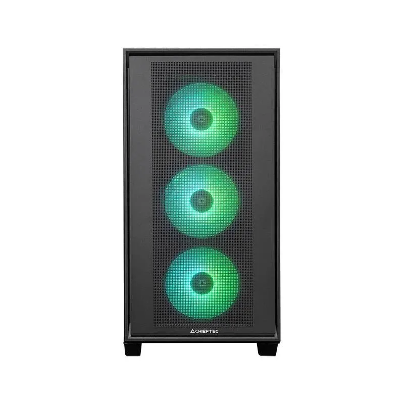 Case-CHIEFTEC-HUNTER 3-MidiTower-Case product features Transparent panel-Not included-ATX-EATX-MicroATX-MiniITX-Colour