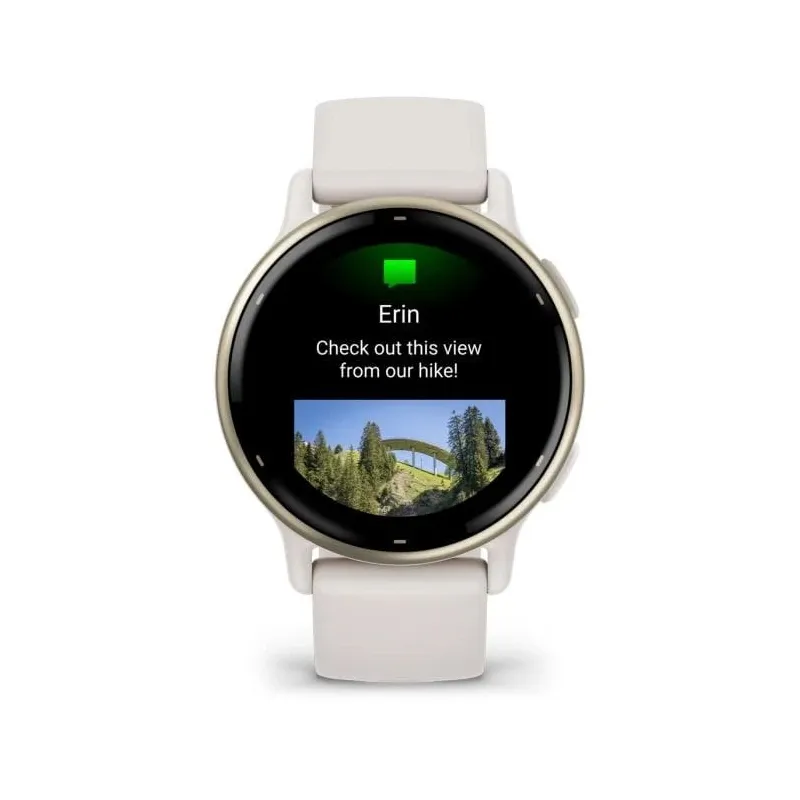 Smartwatch vivoactive 5-ivory-gold 010-02862-11 garmin