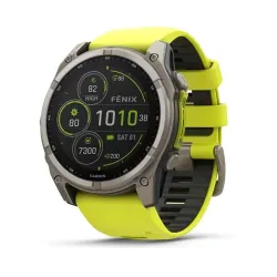 Smartwatch fenix 8 sapp. solar-yellow 010-02907-21 garmin
