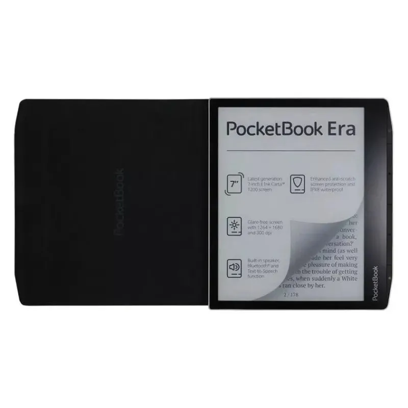 Reader acc case 7 black-hn-qi-pu-700-bk-ww pocket book