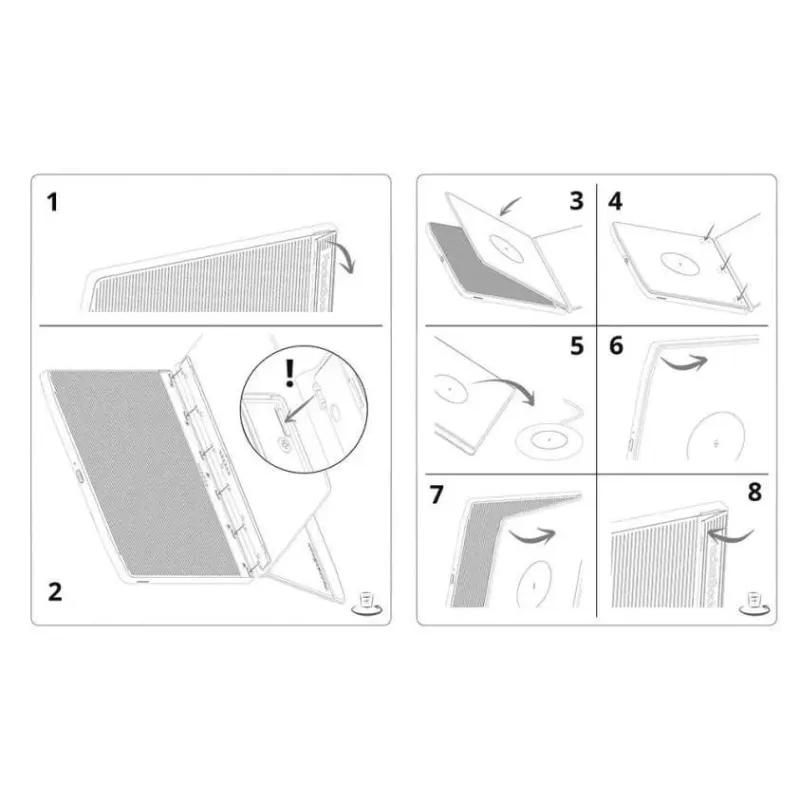 Reader acc case 7 black-hn-qi-pu-700-bk-ww pocket book