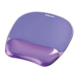 Mouse pad crystal gel-purple 9144104 fellowes