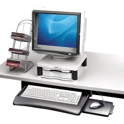 Keyboard acc manager-underdesk 93804 fellowes