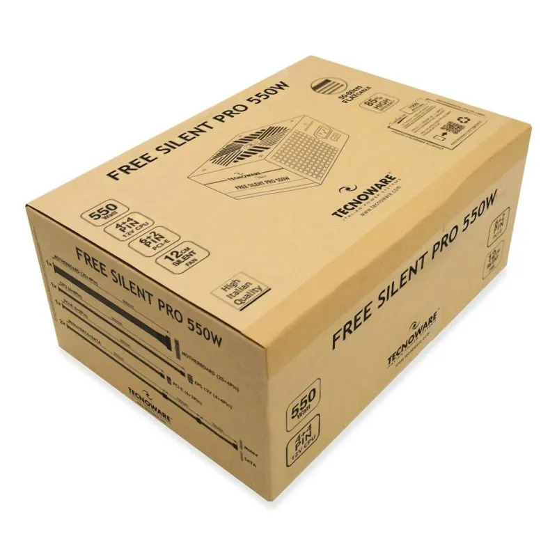Power Supply-TECNOWARE-FAL551FSP12-ATX-550 W-FAL551FSP12
