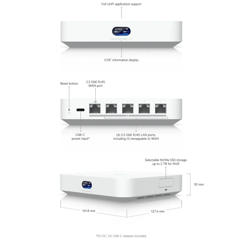 Net gateway cloud max-ucg-max ubiquiti