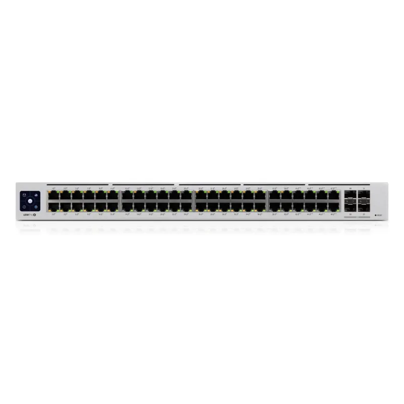 Switch-UBIQUITI-USW-PRO-48-POE-Type L3-Rack-48x10Base-T - 100Base-TX - 1000Base-T-4xSFP-PoE+ ports 48-600 Watts-USW-PRO-48-POE