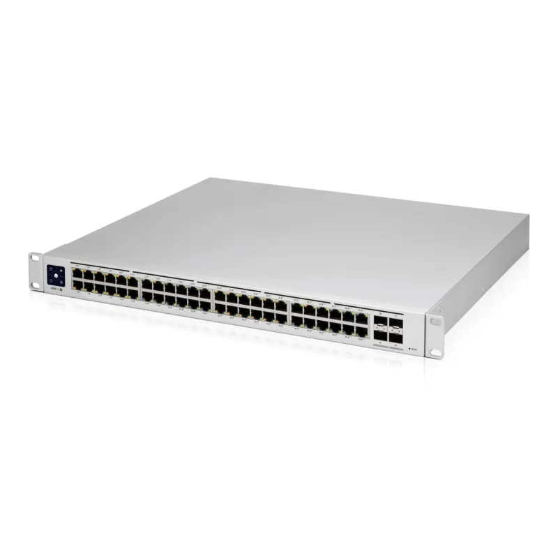 Switch-UBIQUITI-USW-PRO-48-POE-Type L3-Rack-48x10Base-T - 100Base-TX - 1000Base-T-4xSFP-PoE+ ports 48-600 Watts-USW-PRO-48-POE