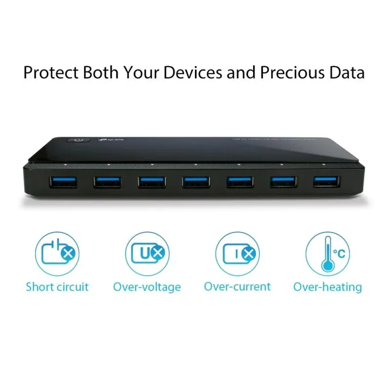 I-o hub usb3 7port-uh720 tp-link