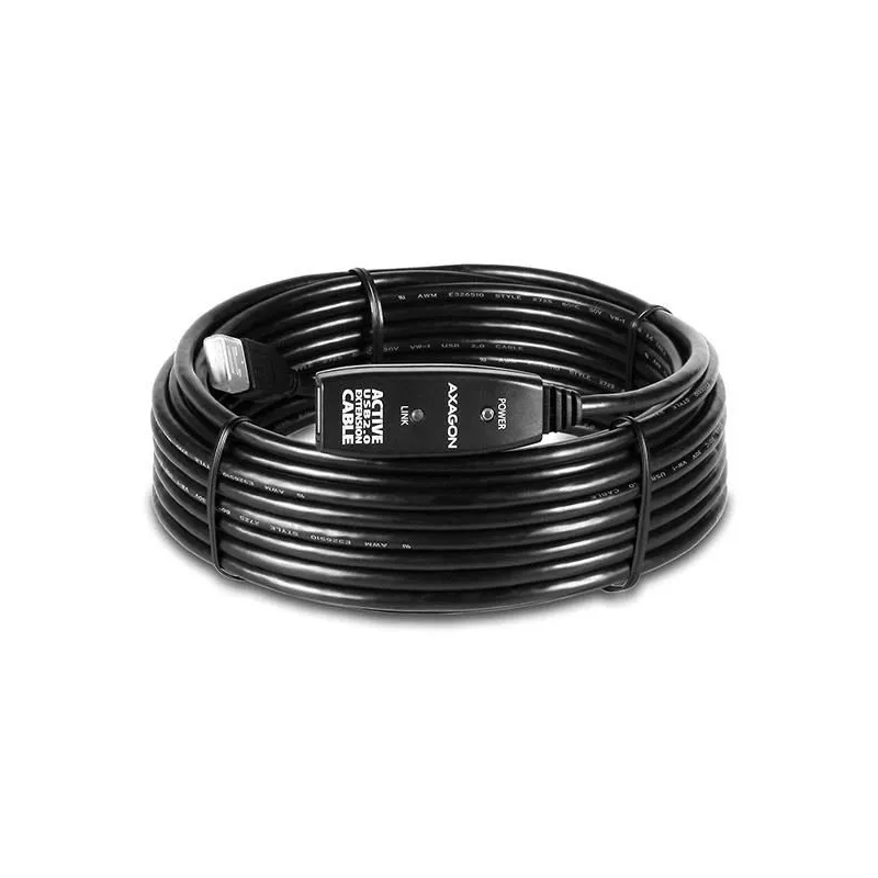 Cable usb2.0 a-m-a-f active-10m adr-210 axagon