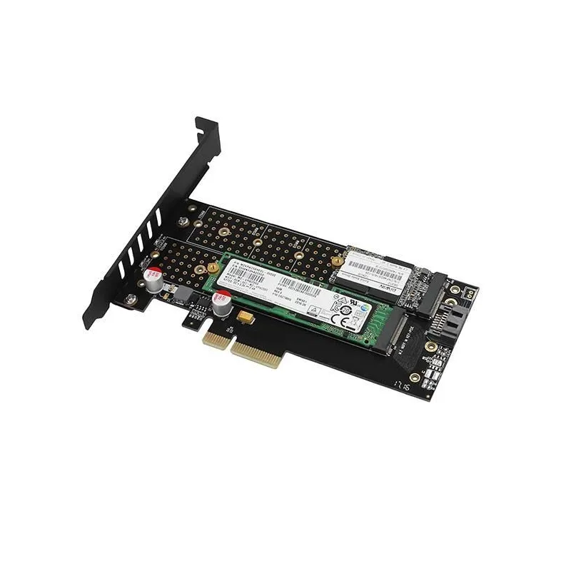 Ssd acc adapter nvme-sata-m.2-pcie sp&lp pcem2-dc axagon