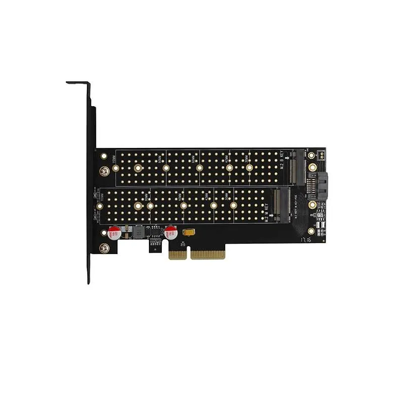 Ssd acc adapter nvme-sata-m.2-pcie sp&lp pcem2-dc axagon