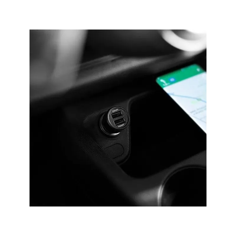Mobile charger car usb 2port-24w pwc-5v5 axagon