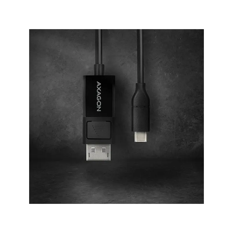 Cable usb-c to dp 1.8m-rvc-dpc axagon