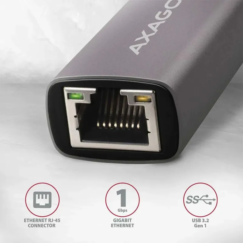 Net adapter usb3.2 1gb-ade-tr axagon