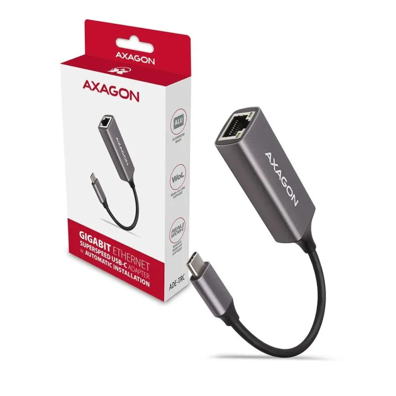 Net adapter usb-c 1gb-ade-trc axagon