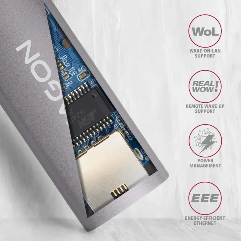 Net adapter usb-c 1gb-ade-trc axagon