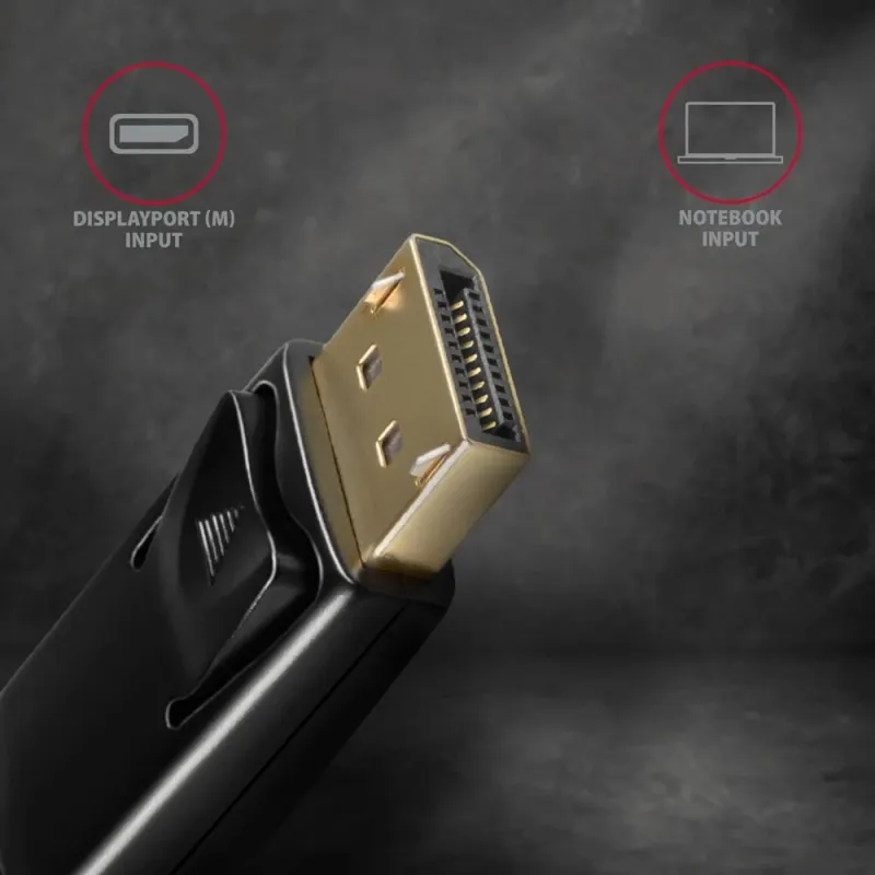 AXAGON - Active cable - DisplayPort to HDMI - 1.8 m