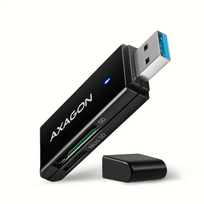 Memory reader usb3.2-sd-microsd cre-s2n axagon