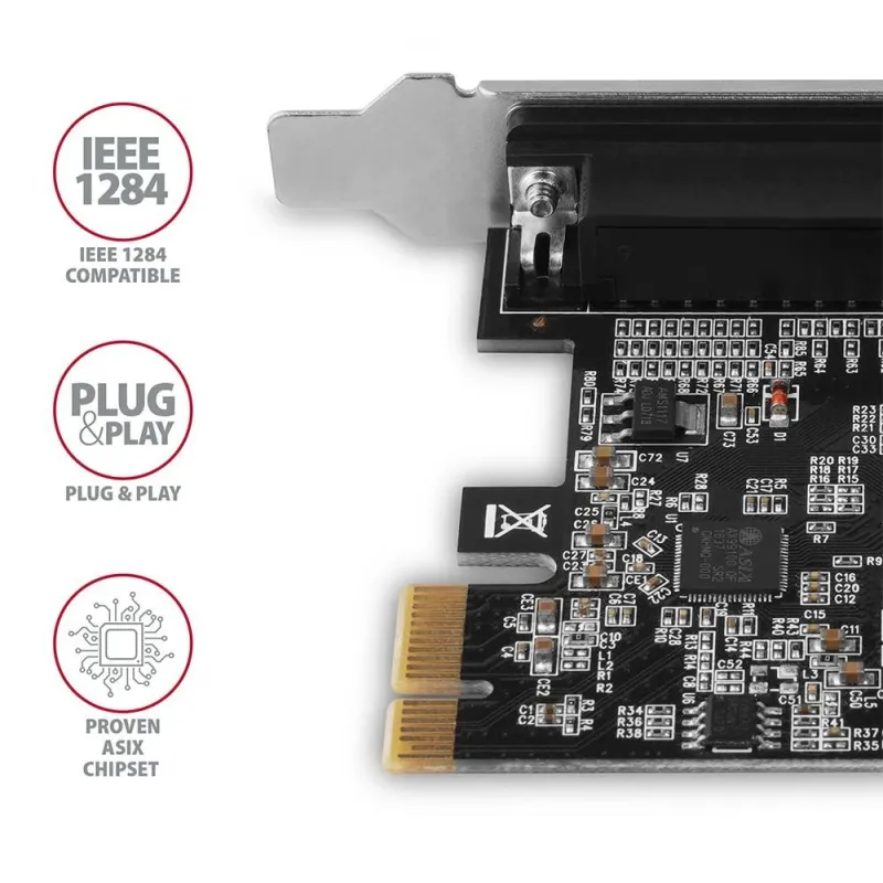 Net card pcie 1port-sp&lp pcea-p1n axagon