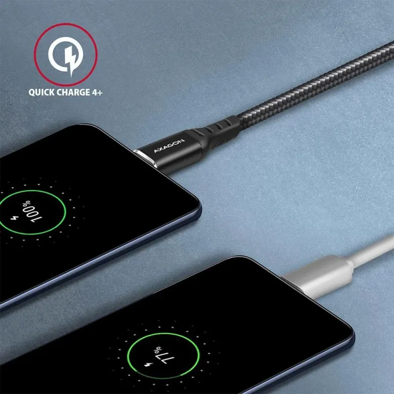 AXAGON Data and charging cable, 1m - BUCM-CM10AB - USB Type C to USB Type C