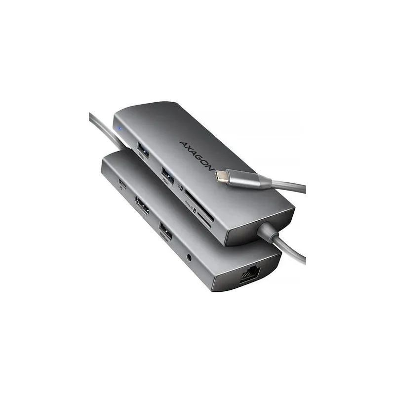 I-o hub usb-c 9in1 5gbps-0.2m hmc-8hlsa axagon