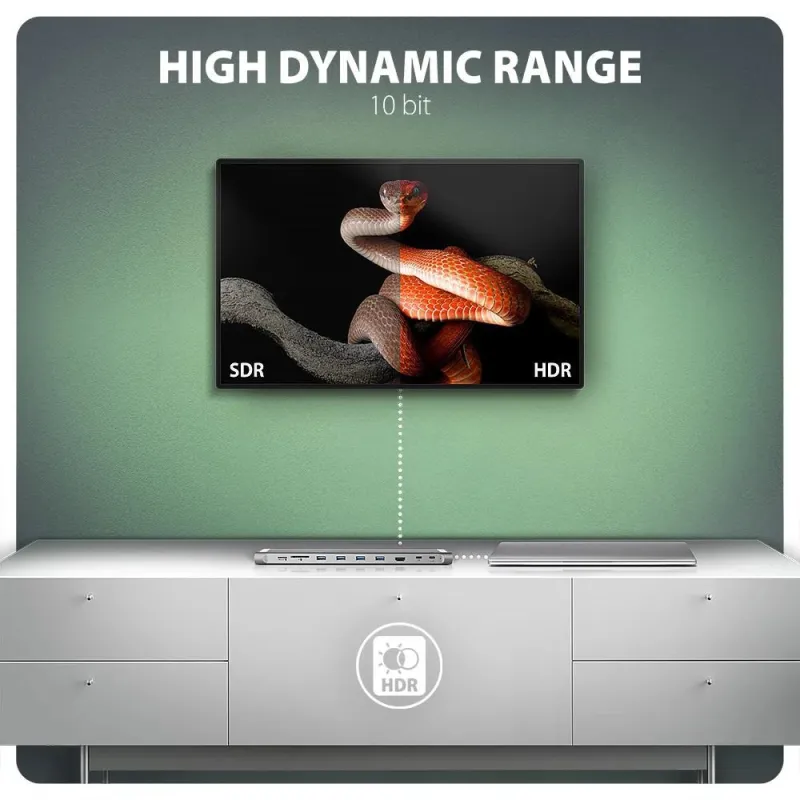 Nb acc docking station-9in1 hmc-10hls axagon