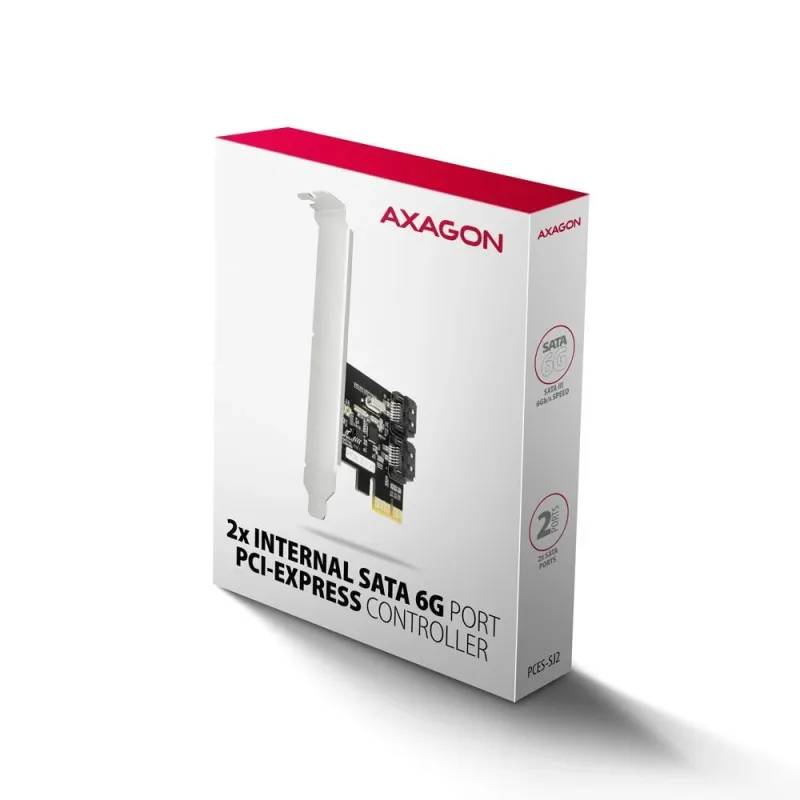 Ssd acc i-o controller pcie-2xsata 6g pces-sj2 axagon