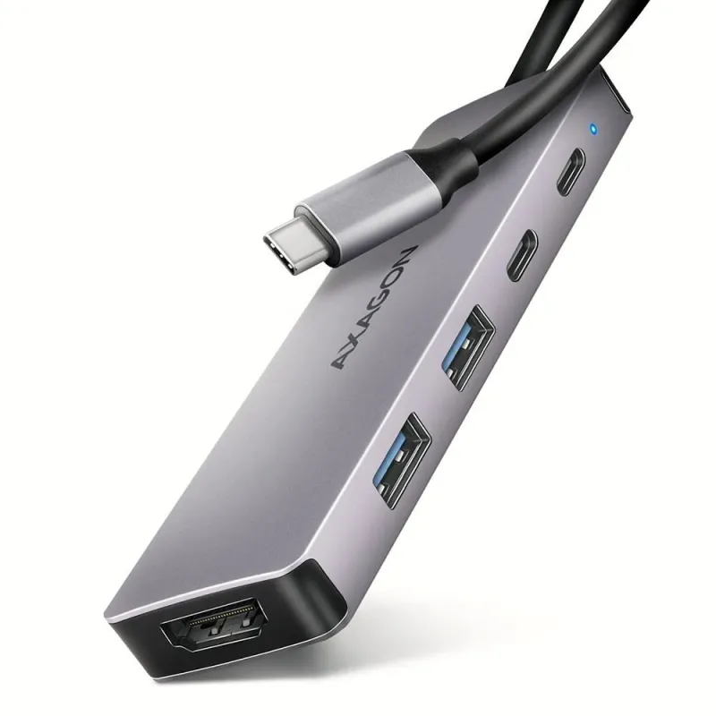 I-o hub usb-c 5in1-0.15m hmc-5h60 axagon